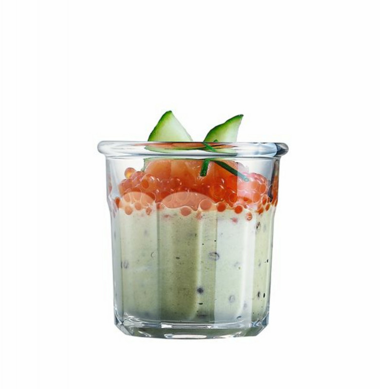 Bocal droit transparent verre Ø 6,2 cm Eskale Arcoroc